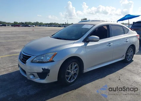 2013 Nissan Sentra Sr из США, поврежденный, VIN 3N1AB7AP9DL764640
